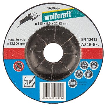

WOLFCRAFT - Kotouč hrubovací na kov 115mm