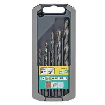 

WOLFCRAFT - Vrták do kamene HM 3-10mm, sada 6ks