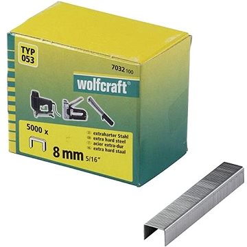 

WOLFCRAFT - Spona široká čalounická 11,2mm výška 8mm, 5000ks