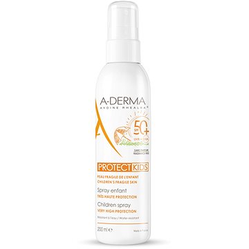 

A-Derma PROTECT Sprej pro děti s fluidní texturou pro snadné nanášení SPF50+ 200ml