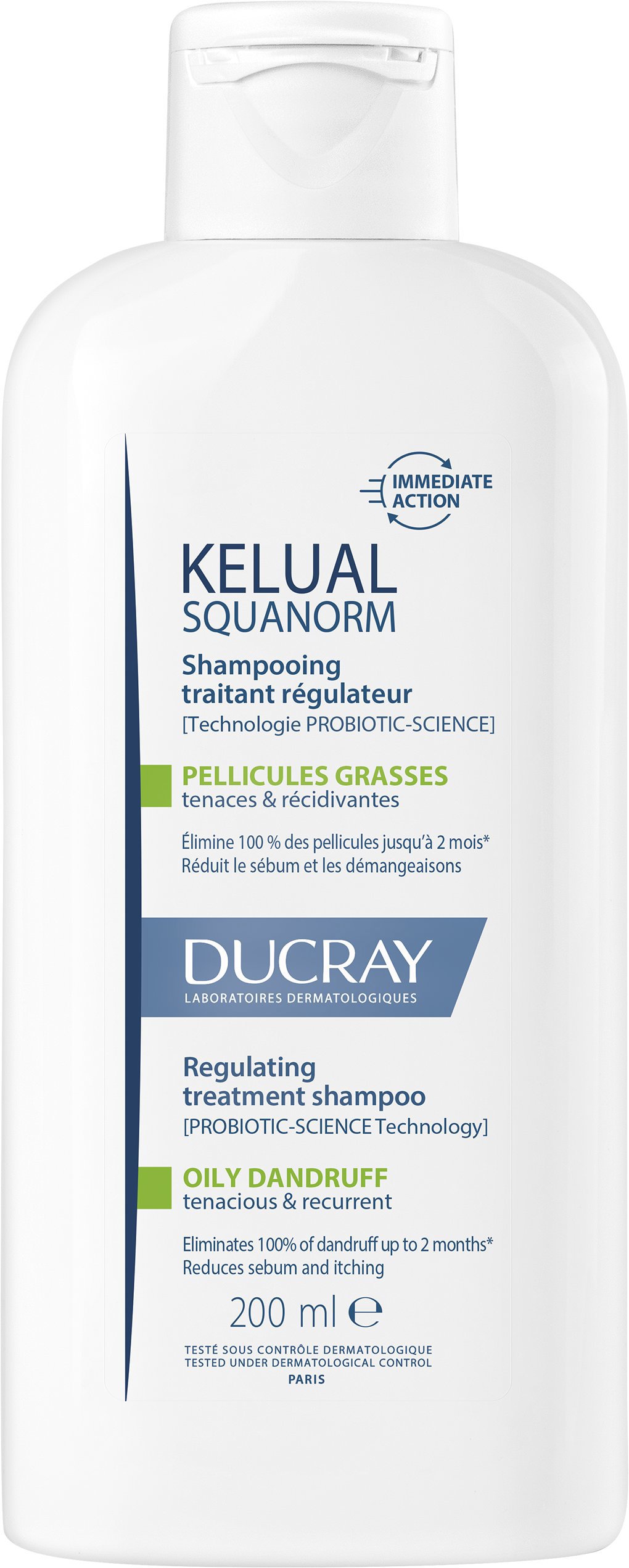 

DUCRAY Kelual Squanorm na mastné lupy 200 ml