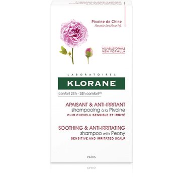 KLORANE Peony Soothing and Anti-Irritating Shampoo 200 ml - Šampon