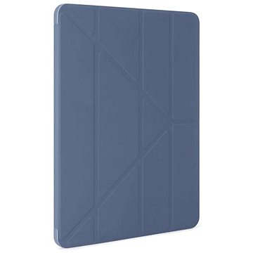 Pipetto Origami TPU pouzdro pro Apple iPad Pro 12,9“ (2021/2020/2018) – námořní modř - Pouzdro na tablet