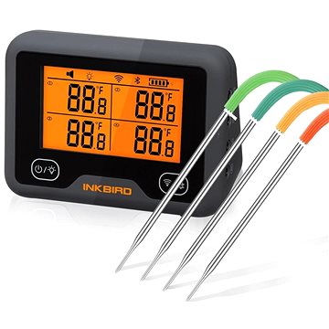 

Inkbird WiFi+Bluetooth Grill teploměr IBBQ-4BW