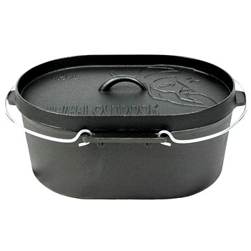 

Valhal Outdoor Litinový oválný hrnec 9l