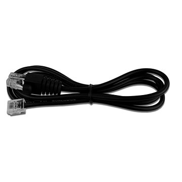 Virtuos 10P10C-6P6C-24V1 černý 1.1m - Datový kabel