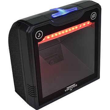 Virtuos CCD 2D čtečka HT-865A, stacionární, USB, černá