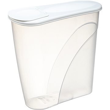 

Plast Team Dóza na potraviny (cornflakes) 3,5 l, 25 × 12,3 × 24,3 cm bílá