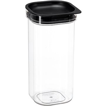 

Plast Team Dóza na potraviny 2,5 l, 13,5 × 13,5 × 25,3 cm Hamburg čirá