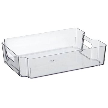 

Plast Team Organizér na potraviny do chladničky 31 × 22,5 × 7,2 cm Nuuk čirý střední