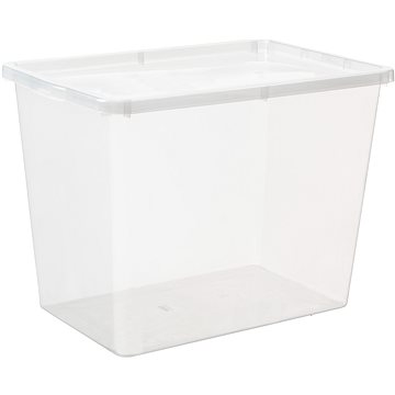 

Plast Team Úložný box 80 l, 59,5 × 39,5 × 43 cm Basic box, čirý