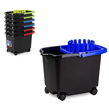 

Plastic Forte Vědro 15 l s kolečky + ždímací koš