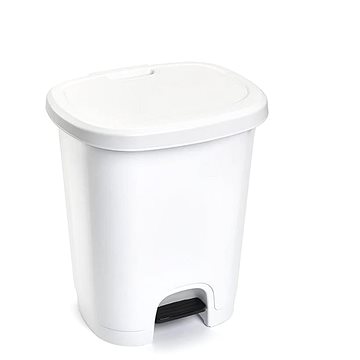 

Plastic Forte COLOR Koš na odpad 27 l BÍLÝ bez vložky s pedálem