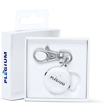 

Plegium Smart Emergency Button – chytrý osobní alarm, bílý
