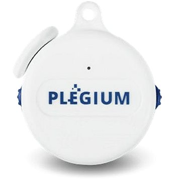 

Plegium Smart Emergency Button Wearable – chytrý osobní alarm, bílý