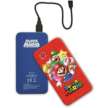 

Lexibook Rychlonabíjecí power banka Super Mario 10 000 mAh