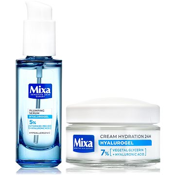 

MIXA Hyalurogel serum + light cream set 80 ml