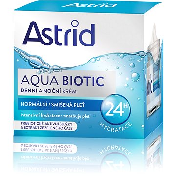 ASTRID Aqua Biotic Denní a noční krém pro normální a smíšenou pleť 50 ml - Pleťový krém