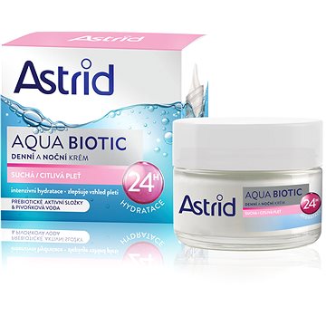ASTRID Aqua Biotic Denní a noční krém pro suchou a citlivou pleť 50 ml - Pleťový krém