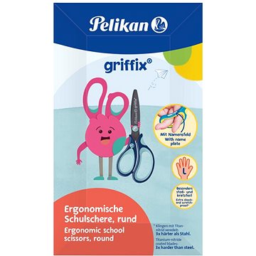 

Pelikan Griffix, levé, modré
