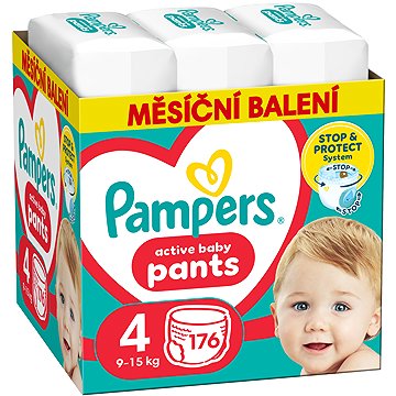 

PAMPERS Pants vel. 4 (176 ks) – měsíční zásoba