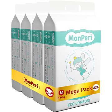 

MonPeri ECO Comfort Mega Pack vel. M (224 ks)
