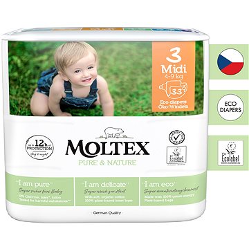 

MOLTEX Pure & Nature Midi vel. 3 (33 ks)