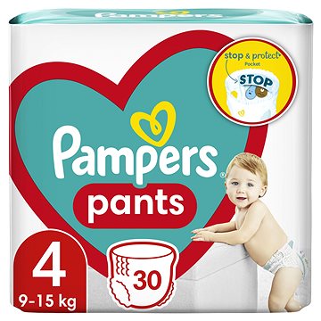 Pampers Pants vel. 4 (30 ks) - Plenkové kalhotky