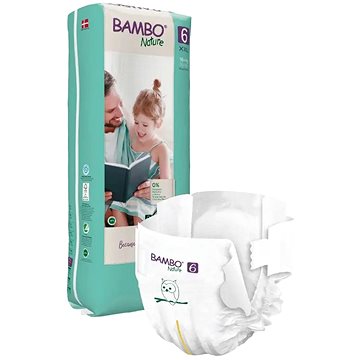 

Bambo Nature 6 dětské plenkové kalhotky 16+ kg 40 ks