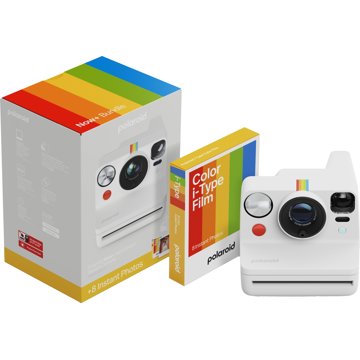 

Polaroid Now+ Gen 3 White Sada s barevným filmem (8 fotografií)