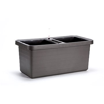 

PLASTIA Truhlík samozavlažovací BERBERIS DUO, antracit