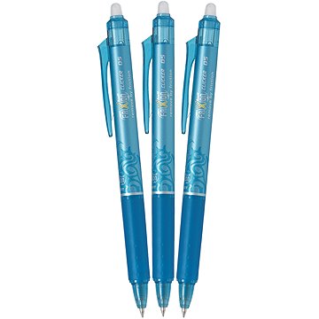 PILOT FriXion Clicker 05 / 0.25 mm, světle modré - balení 3 ks