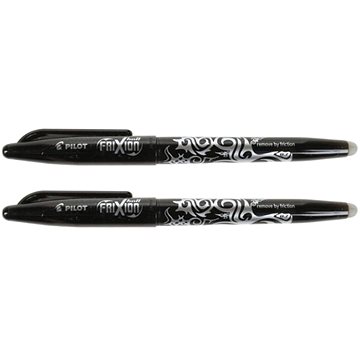 

PILOT FriXion Ball 07 / 0.35 mm, černé - balení 2 ks