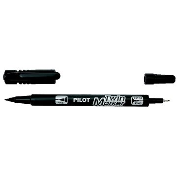 

PILOT Twin Marker 0.4 a 0.5 mm, BeGreen, černý