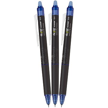 

PILOT FriXion Point Clicker 05 / 0.25 mm, modré - balení 3 ks