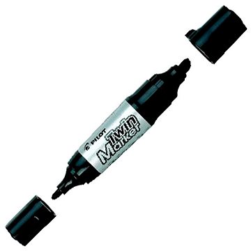

PILOT TwinMarker JUMBO 1.0 a 6.5 mm, BeGreen, černý