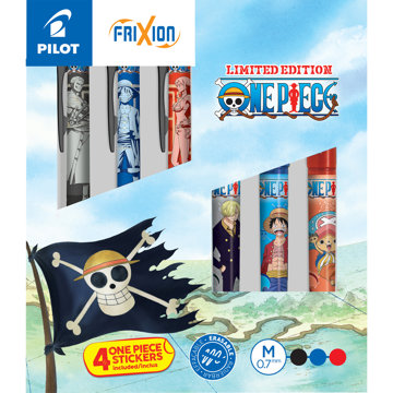 

PILOT FriXion Ball / Ball Plus 07 One Piece, R - sada 6 kusů (krabička)