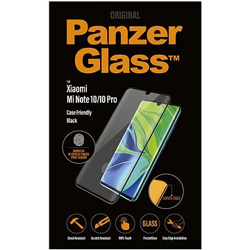 PanzerGlass Premium pro Xiaomi Mi Note 10/10 Pro/10 Lite černé - Ochranné sklo