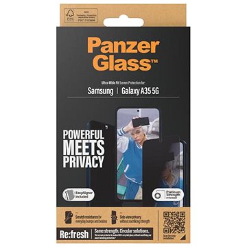 

PanzerGlass Privacy Samsung Galaxy A35 5G s instalačním rámečkem