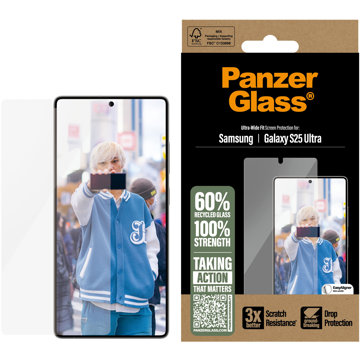 

PanzerGlass Samsung Galaxy S25 Ultra s instalačním rámečkem
