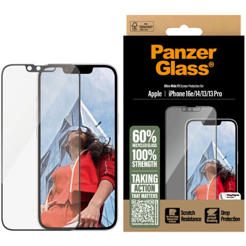 

PanzerGlass Apple iPhone 16e/14/13/13 Pro s instalačním rámečkem