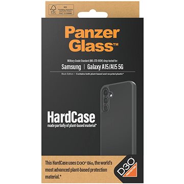 

PanzerGlass HardCase D30 Samsung Galaxy A15/A15 5G (Black edition)