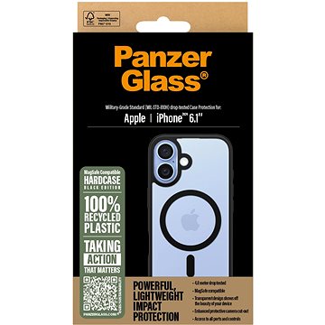 

PanzerGlass Kryt Apple iPhone 16 HardCase MagSafe černý