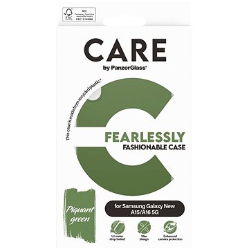 

PanzerGlass CARE kryt Samsung Galaxy A16/A16 5G Fearlessly zelený