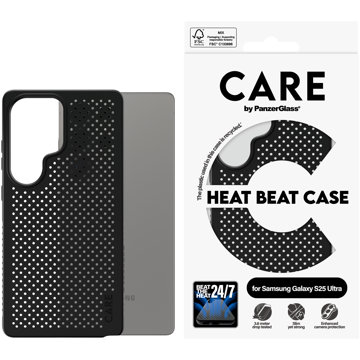 

PanzerGlass CARE kryt Samsung Galaxy S25 Ultra Heat Beat