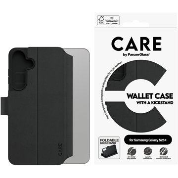 

PanzerGlass CARE pouzdro Samsung Galaxy S25+ Wallet Kickstand