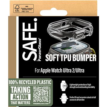 

PanzerGlass SAFE Apple Watch Ultra 2/Ultra bumper čirý rámeček