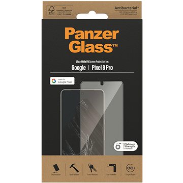 

PanzerGlass Google Pixel 8 Pro s aplikátorem