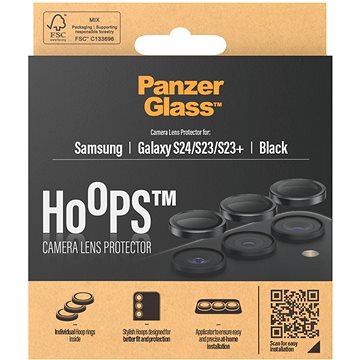 

PanzerGlass HoOps Samsung Galaxy S24 (ochrana čoček fotoaparátu)