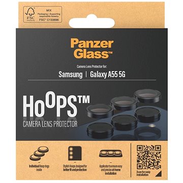 

PanzerGlass HoOps Samsung Galaxy A55 5G (ochrana čoček fotoaparátu)